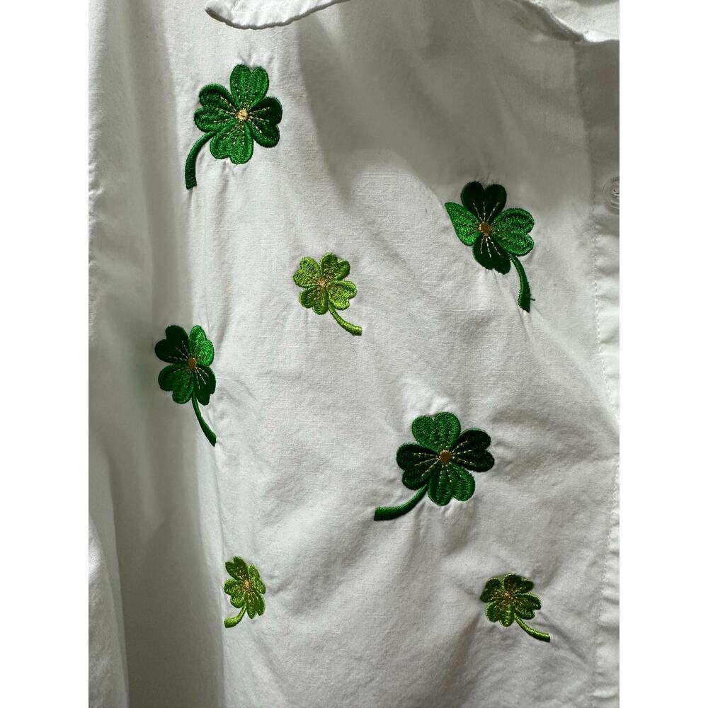 Rare Vintage Christopher Radko by BellePointe XL St. Patrick Leprechaun Clover